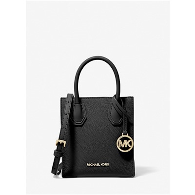 MICHAEL MICHAEL KORS Mercer Extra-Small Pebbled Leather Crossbody Bag
