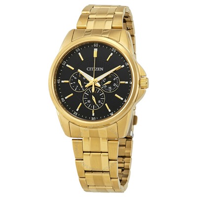 CITIZEN Chronograph Black Dial Men's Watch