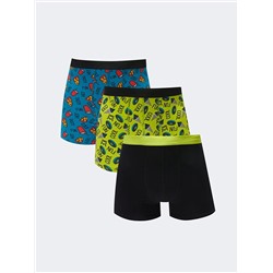 LC Waikiki Standart Kalıp Esnek Kumaş Erkek Boxer 3'lü, LCW DREAM                                            
                                            Standart Kalıp Esnek Kumaş Erkek Boxer 3'lü