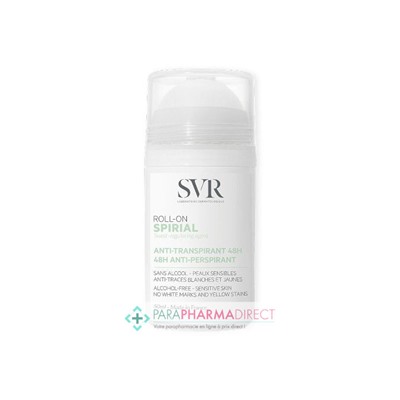 SVR Spirial Déodorant Anti Transpirant 48h Roll On 50ml