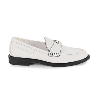 KARL LAGERFELD PARIS Riya Moc Toe Loafers