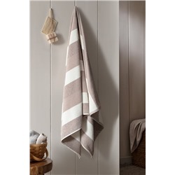 Eden %100 Pamuk Banyo Havlusu - Bej - 75x150 cm