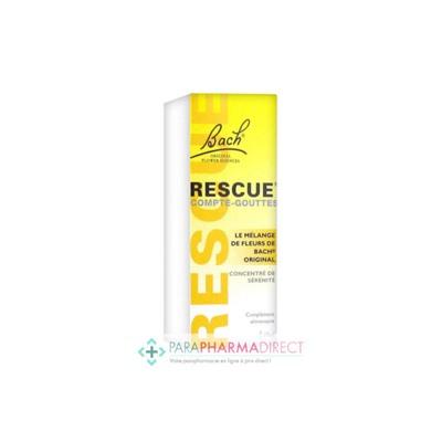 Fleurs de Bach Rescue Compte-Gouttes 10ml
