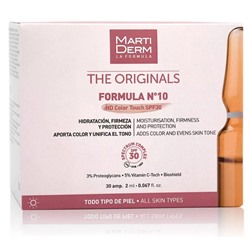 Martiderm The Originals Formula N10 HD Color Touch SPF30 30 ампул