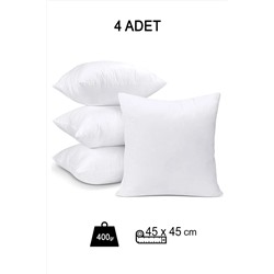 ÖZSAY HOME 4 Adet Kırlent Iç Yastık Premium - 5 Farklı Ebat OZSY-YASTIK-0002
