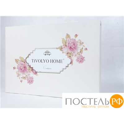 T1219T10095265 Tivolyo Home ROSELAND набор полотенец кремовый 3 пр 30х50 50х100 75х150