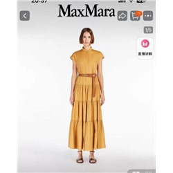 Женское платье с ремнем  MaxMar*a ОРИГИНАЛ!