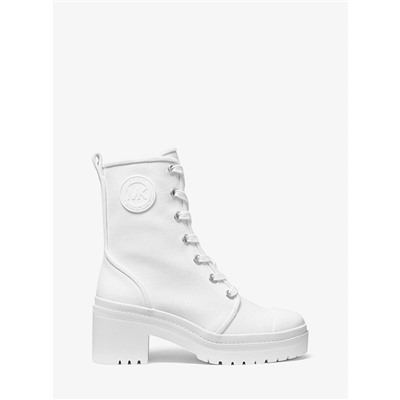 MICHAEL MICHAEL KORS Corey Canvas Combat Boot