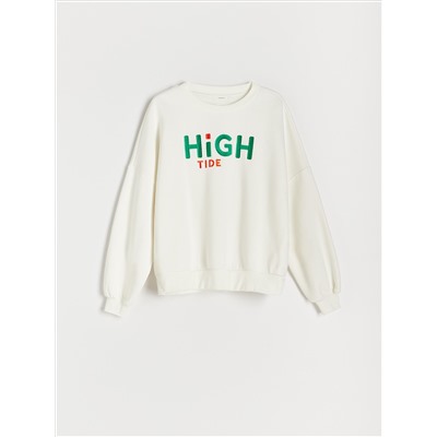 Bedrucktes Sweatshirt