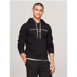 EMBROIDERED TOMMY LOGO HOODIE