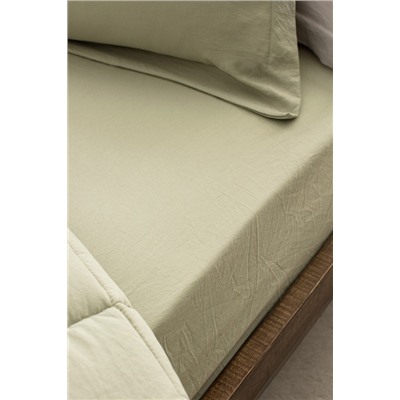 Mona Çift Kişilik Comforter Set - Haki