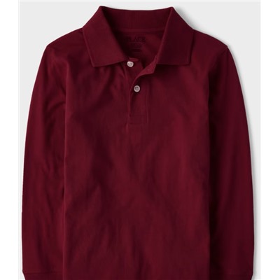 Boys Uniform Soft Jersey Polo