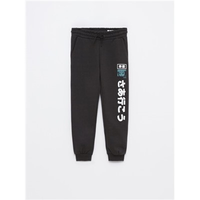 PRINTED TRACKSUIT BOTTOMS