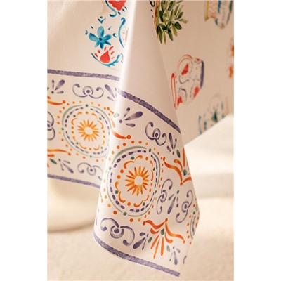 Lendina Pvc Masa Örtüsü - Renkli - 140x200 cm