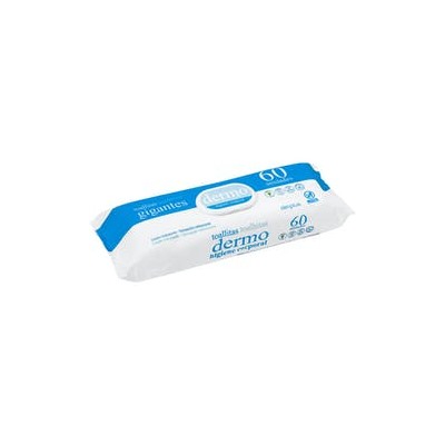 Гигиенические салфетки Deliplus Dermo Corporal гигантского размера