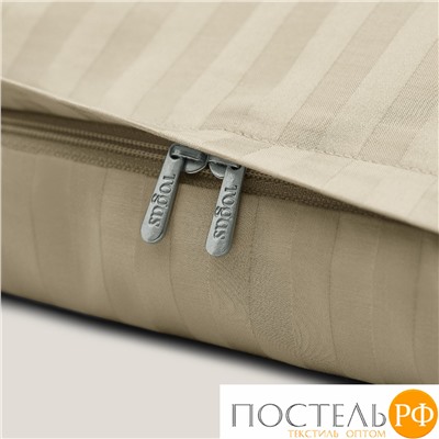 TOGAS Наволочка ЛАРЬЕ экрю 70х70, 1пр, 100% хлопок жаккард