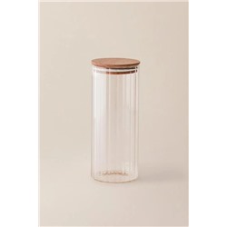 Lunel Optikli Silindir Cam Baharatlık - 360ML