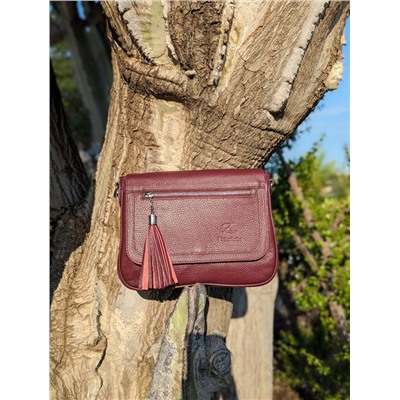 Pelle Ab.Zapatos VIGA (1170) Burdeos+CINTURON BOLSOS (150)-6 (13) АКЦИЯ