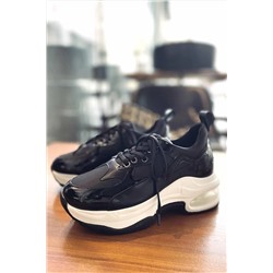 Bambi Siyah Paraşüt Kadın Sneaker K01313002067