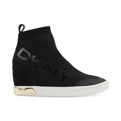 DKNY Women's Catelin Slip-On Wedge Sneakers