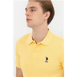 Erkek Açık Sarı Polo Yaka Tişört