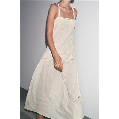 ZW COLLECTION PATCHWORK EMBROIDERED DRESS
