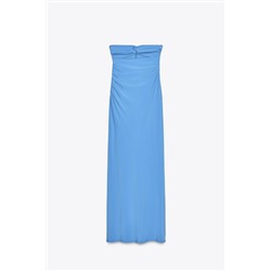 CUT-OUT STRAPLESS DRESS