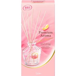 ST SHALDAN Premium Aroma «Городской роман» Освежитель воздуха для помещений + 6 деревянных палочек, аромат розовых цветов и иланг-иланг, основной блок 50 мл