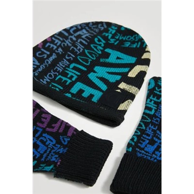 Pack gorro y guantes