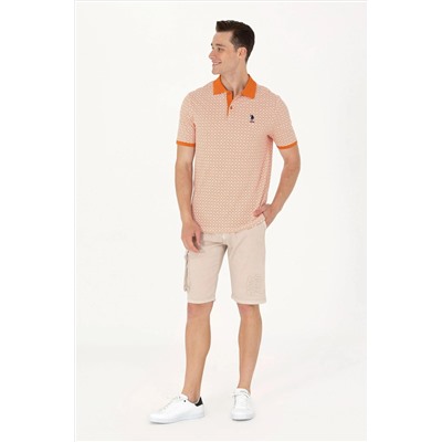 Erkek Kiremit Polo Yaka Tişört