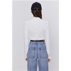 Crop top Blanco
