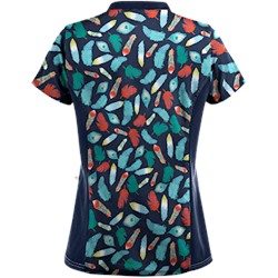 Happy Scrubs® Birds Of A Feather Navy Scrub Top