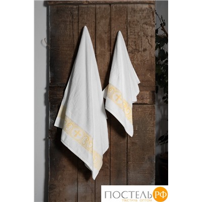 Полотенце Arya с крестом Sarah 70x140 см Белый