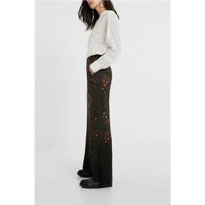 Pantalón campana hindú