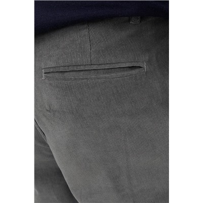 Pantalón chino de terciopelo Gris