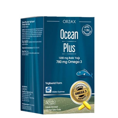 Ocean Omega 3 & QH 30 капсул Orzax