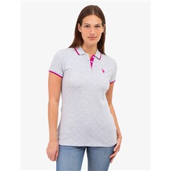 DOT PRINT PIQUE POLO SHIRT