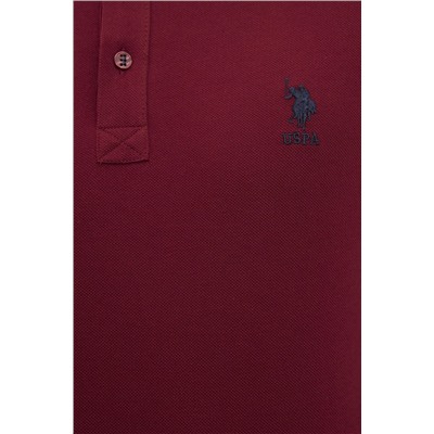 Erkek Plum Basic Polo Yaka Tişört