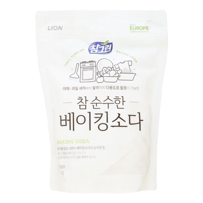LION Chamgreen Pure Baking Soda Универсальное чистящее средство Chamgreen для кухонных поверхностей и посуды 2кг