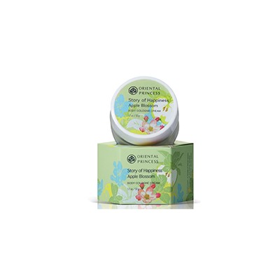 Парфюмированный крем для тела "Apple Blossom" Story of Happiness от Oriental Princess 50 гр / Oriental Princess Story of Happiness Apple Blossom Body Cologne Cream 50 gr