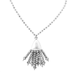 Damen Kette aus Ziersteinen