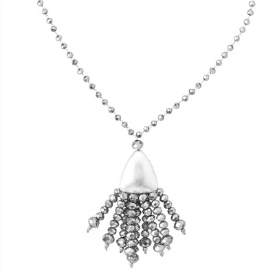 Damen Kette aus Ziersteinen