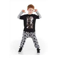 Denokids Rock On Star Erkek Çocuk Pantolon Takım CFF-21S1-009