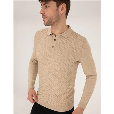 Kum Melanj Slim Fit Kazak