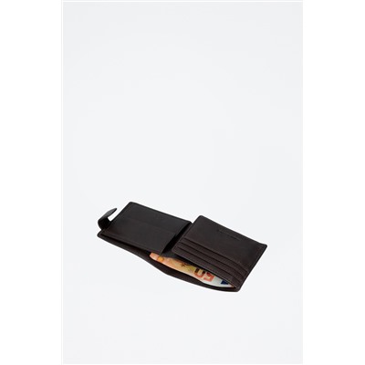 Cartera de piel Chief Marrón oscuro