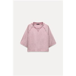 FADED-EFFECT T-SHIRT