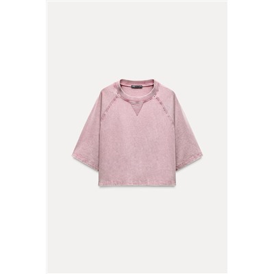 FADED-EFFECT T-SHIRT