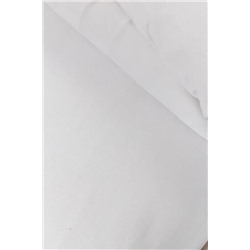 Sıbyla King Size Saten Düz Çarşaf - Beyaz