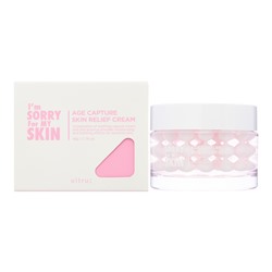 I'm Sorry for My Skin Age Capture Skin Relief Cream Антивозрастной успокаивающий капсульный крем для лица с экстрактом центеллы азиатской и пантенолом 50г