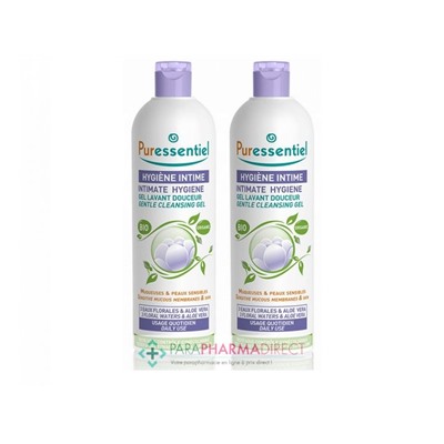 Puressentiel Hygiène Intime Gel Lavant Douceur BIO 2x250 mlLot  × 2